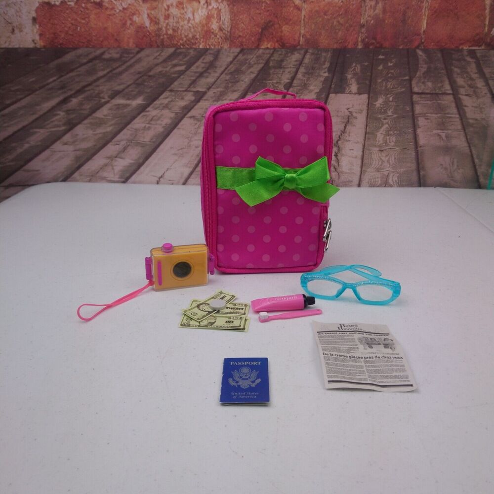 Our Generation 18" Dolls Playset Accessories Suitcase Travel Vacation